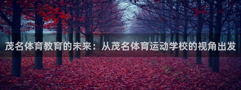 凯发官网下载官方客服电话：茂名体育教育的未来：从茂名体育运动